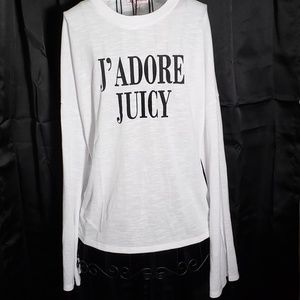 Juicy Couture White Bell Sleeve Sweater NWT